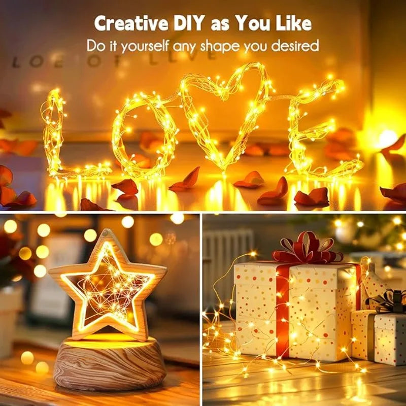 LED  Battery Operated String Lights