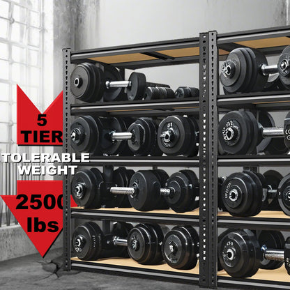 72"Height Heavy Duty 2000lbs Garage Storage Shelves