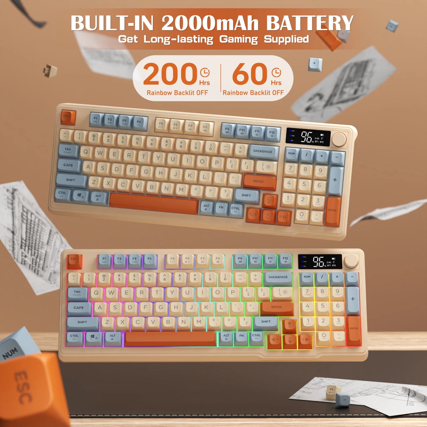 Wireless Gaming Keyboard