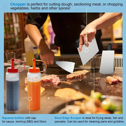 Grill/Griddle Multi-tool Set