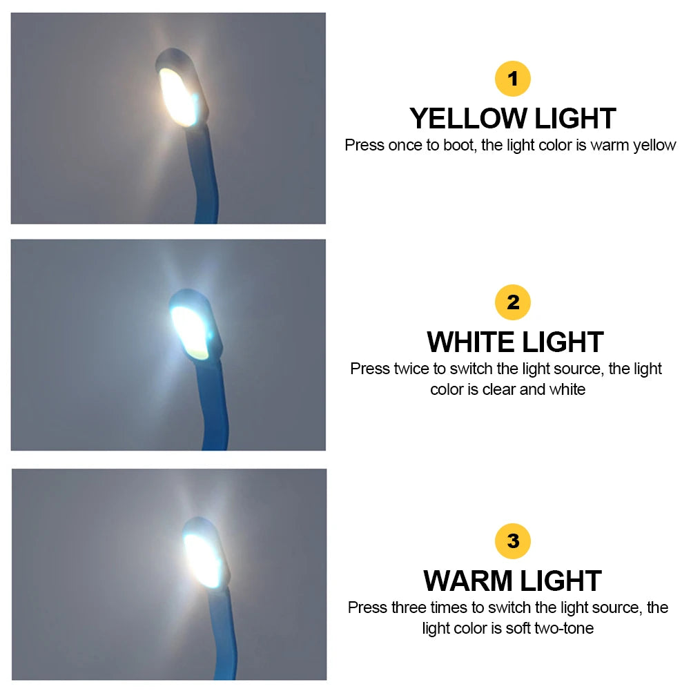 Rechargeable or Battery LED Book Light