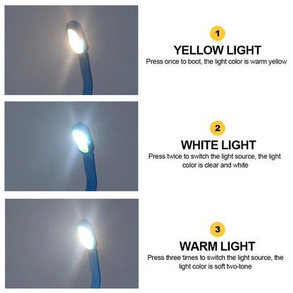 Rechargeable or Battery LED Book Light