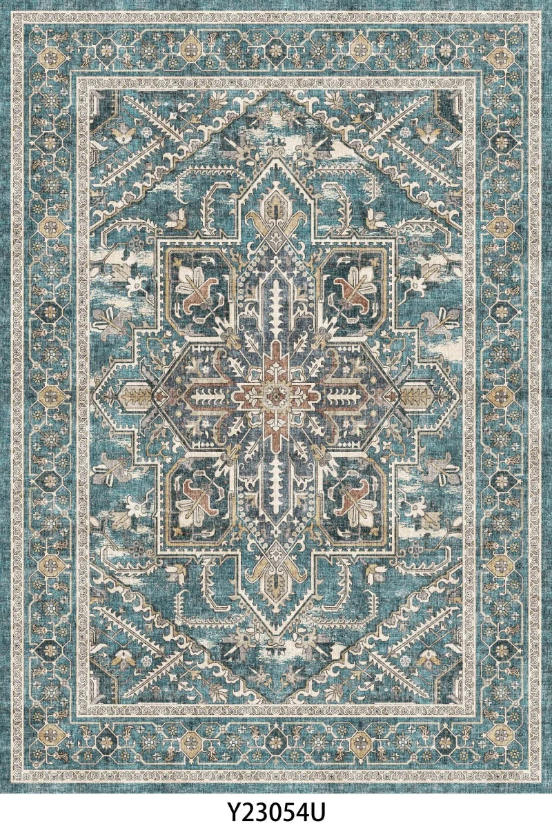 Vintage Style, Washable Area Rug