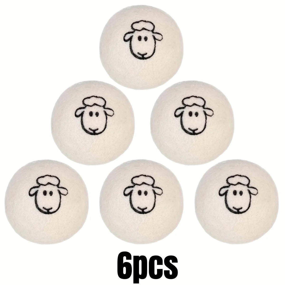 Reusable Wool Laundry Dryer Balls