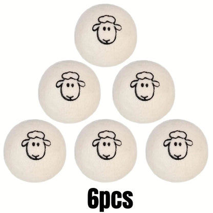 Reusable Wool Laundry Dryer Balls