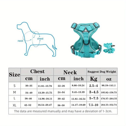 No Pull Pet Harness and Leash Set