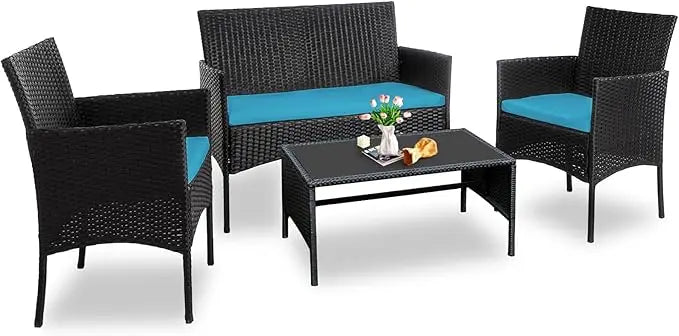 Outdoor Wicker Patio Furniture Set