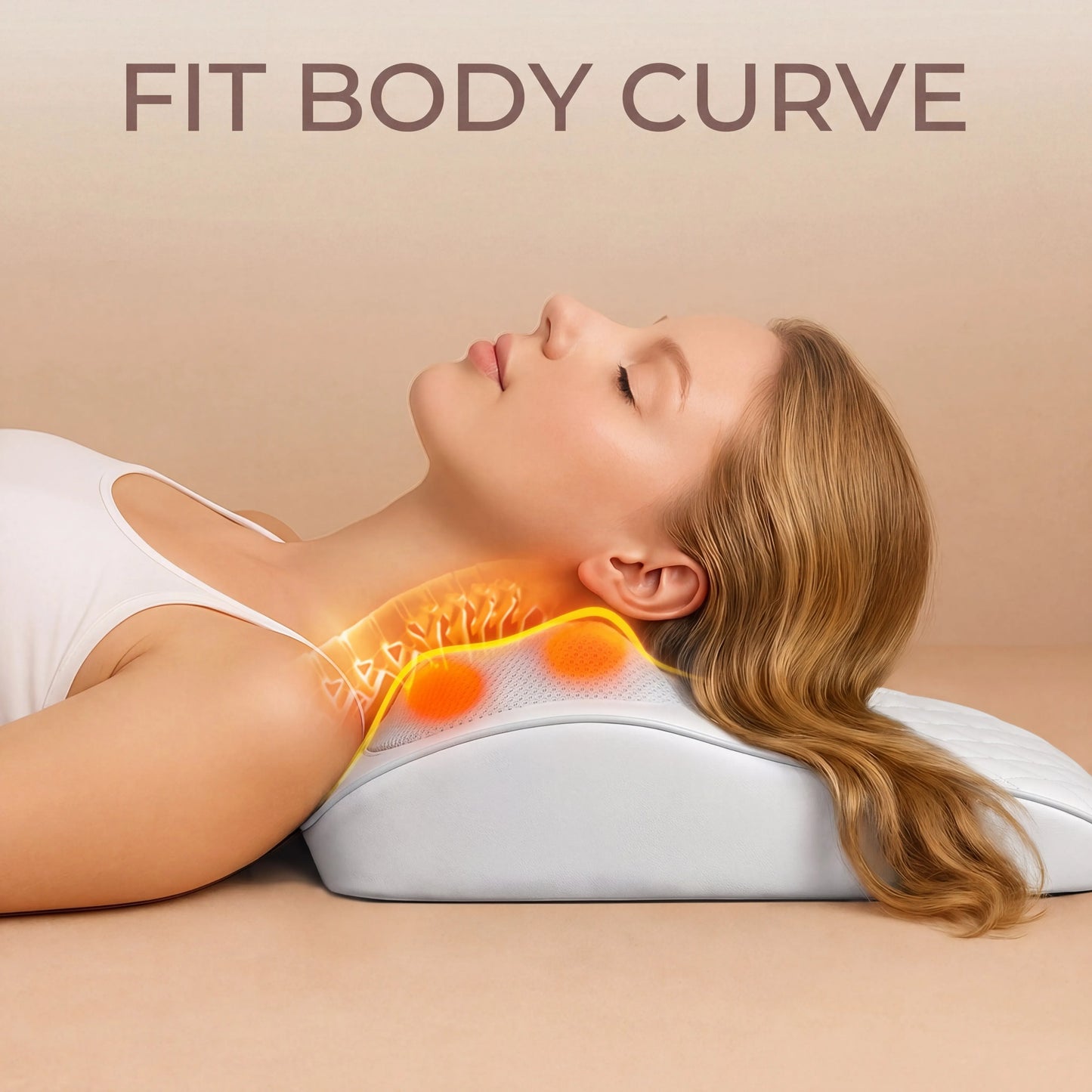 Heated Massager Pillow