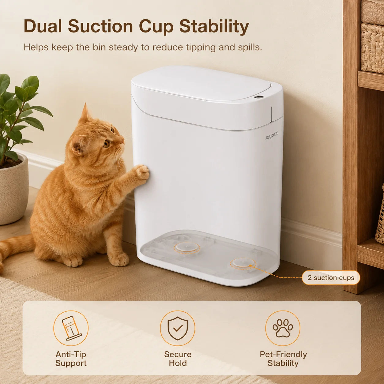 Smart Trash Can with Auto-Lining