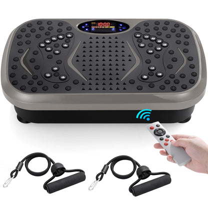 Whole Body Workout Vibration Plate w/ Loop Bands