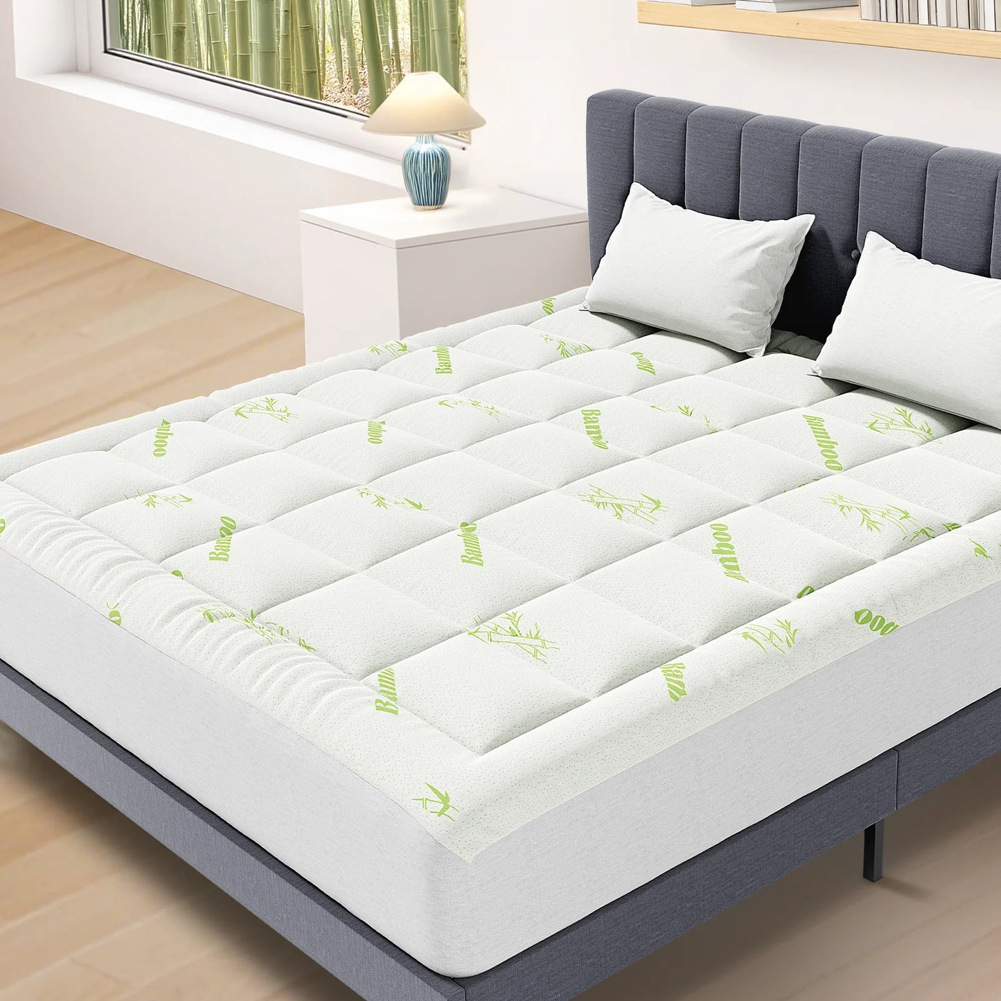 Cooling Bamboo Mattress Topper