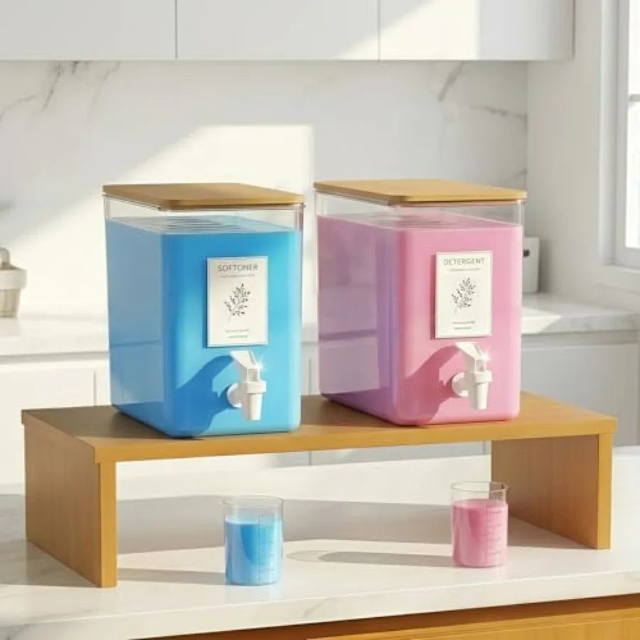 Laundry Detergent Dispenser Set