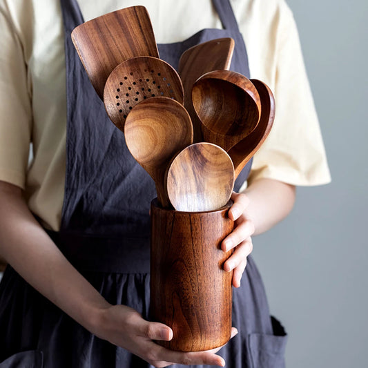 Wooden Utensil Set
