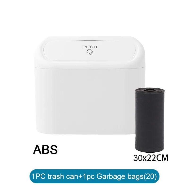 Leak-proof Mini Car Trash Can