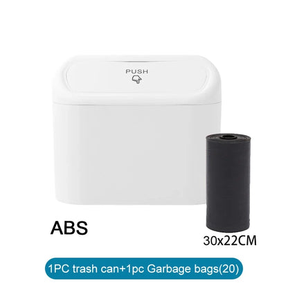 Leak-proof Mini Car Trash Can