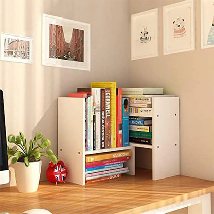 Adjustable Wood Office Storage Rack