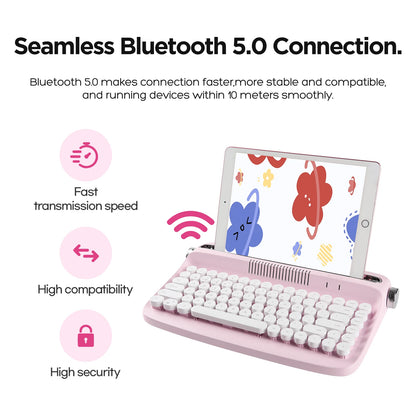 Retro Wireless Keyboard