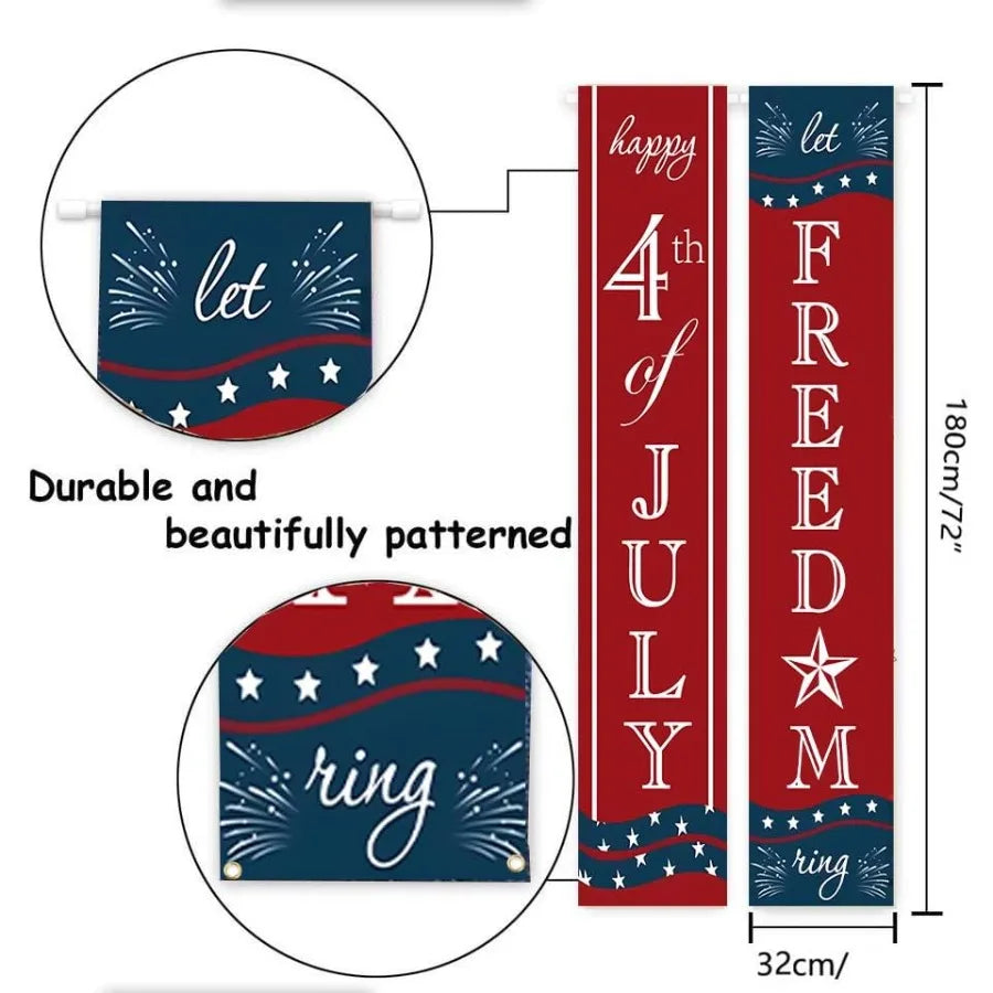 Patriotic Hanging Banners