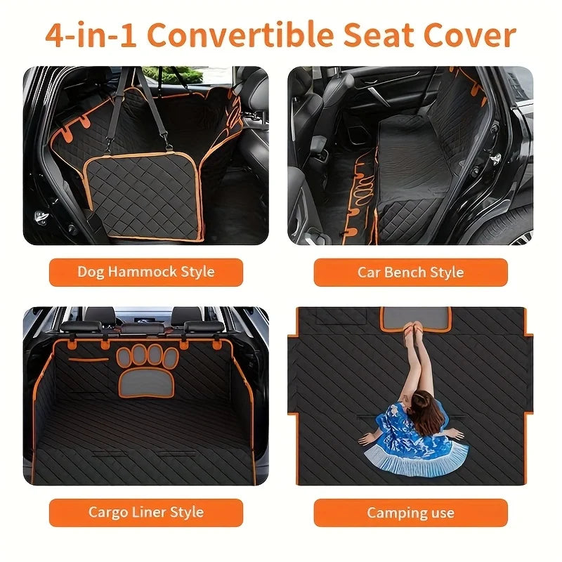Heavy Duty Pet Seat Cover for Cars