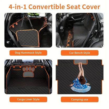 Heavy Duty Pet Seat Cover for Cars