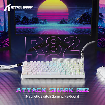 ATTACK SHARK R82 HE Wired 75% Keyboard