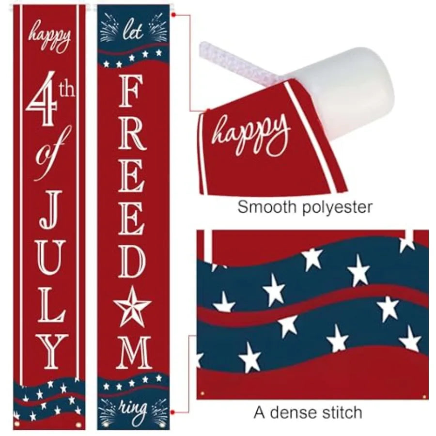 Patriotic Hanging Banners