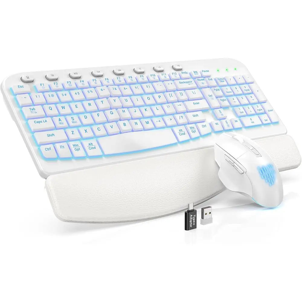 Wireless Ergonomic Keyboard and Mouse