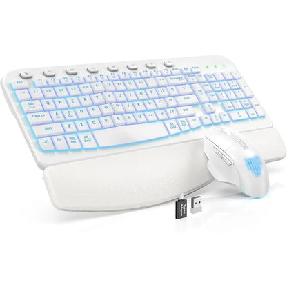 Wireless Ergonomic Keyboard and Mouse
