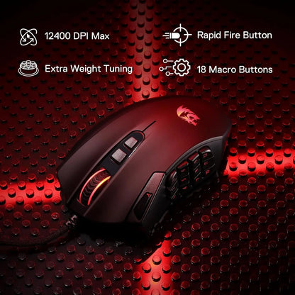 Redragon M921 MMO Wired Mouse