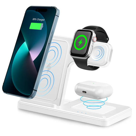 3 In 1 Magnetic Charger Stand for Multiple Devices