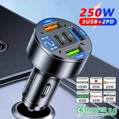 5-in-1 Car Charger