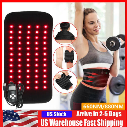 Infrared Red Light Pain Relief Therapy Waist Wrap