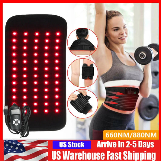 Infrared Red Light Pain Relief Therapy Waist Wrap