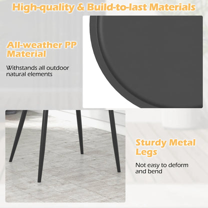 3 Piece Heavy Duty Patio Bistro Set