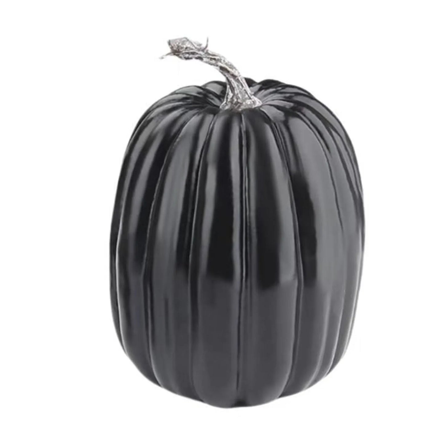 Artificial Black Pumpkin Set