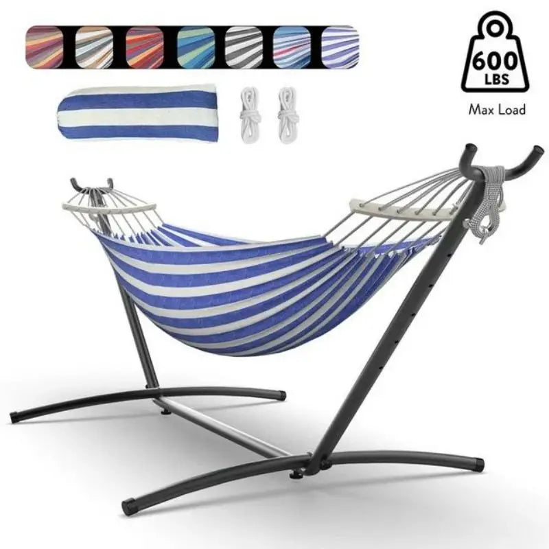 Gyroor Hammock with Adjustable Stand 600lb Capacity