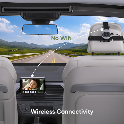 Car & Home Dual-Use Baby Monitor
