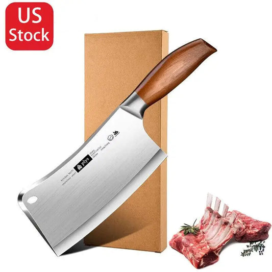 Heavy Duty Hand Forged Kitchen Chef Cleaver