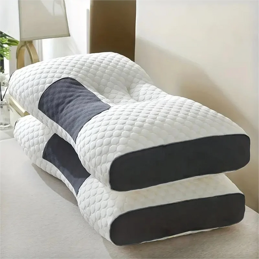 2pcs Ergonomic Orthopedic Contour Support Pillow