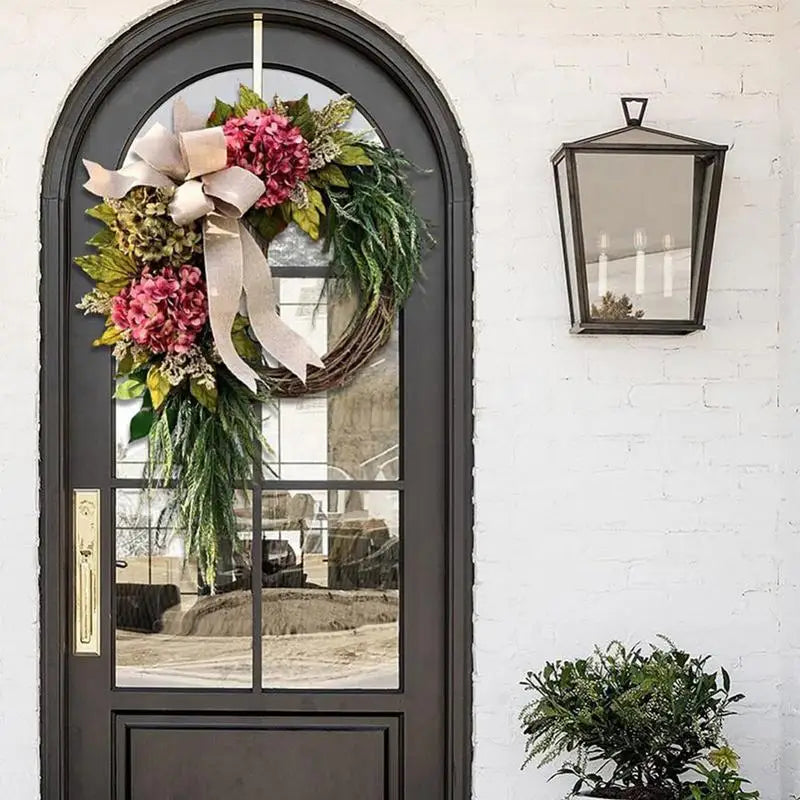 15.75in Flower Wreath