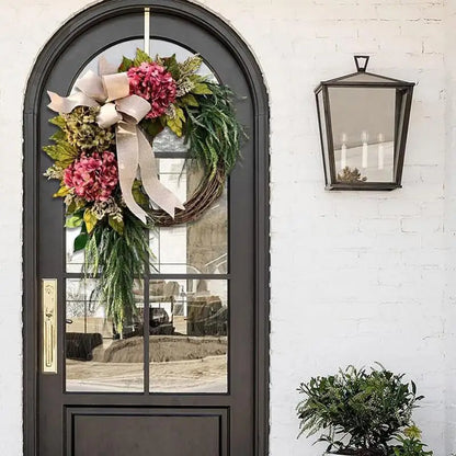 15.75in Flower Wreath