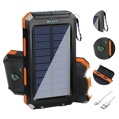 Waterproof Solar Power Portable Charger