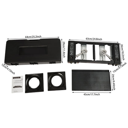 Portable Camping Stove w/Tray