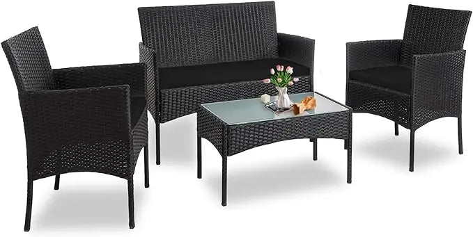 Outdoor Wicker Patio Furniture Set