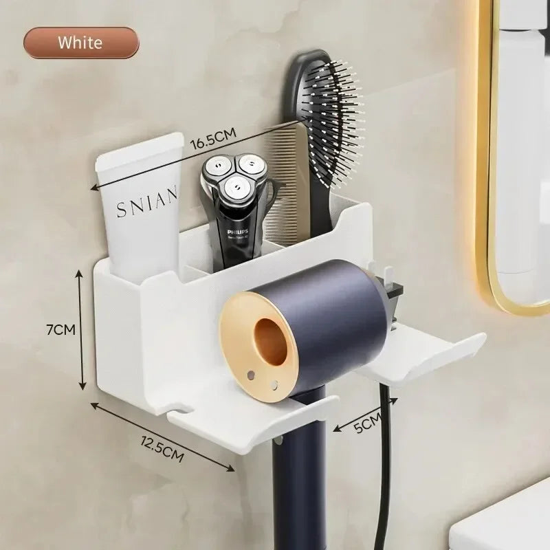 Adhesive Hair Dryer Holder