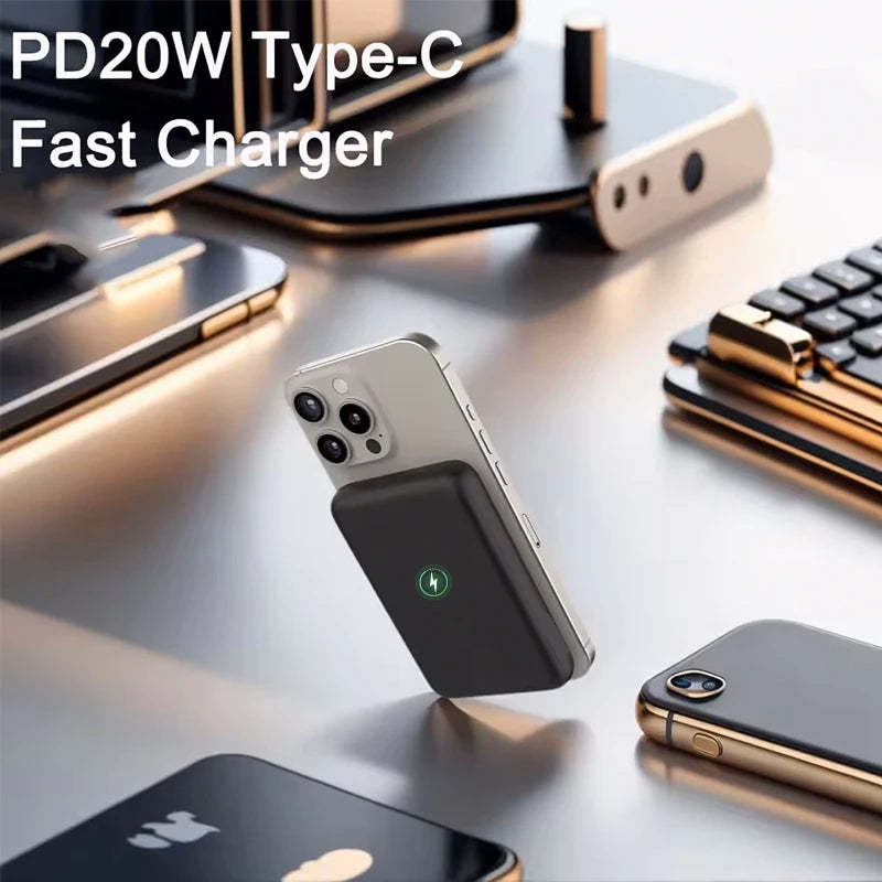 Magnetic Wireless Charging Power Bank