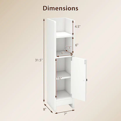 Bathroom Storage Cabinet with Shelving