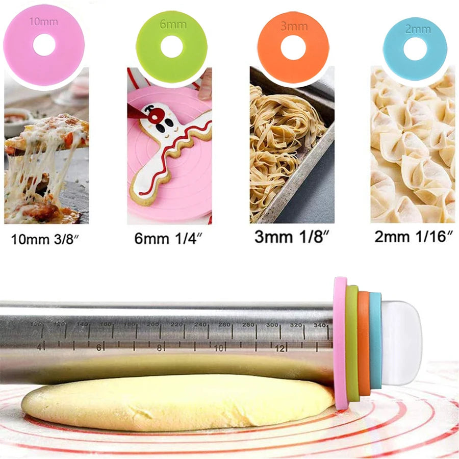 Adjustable Stainless Rolling Pin