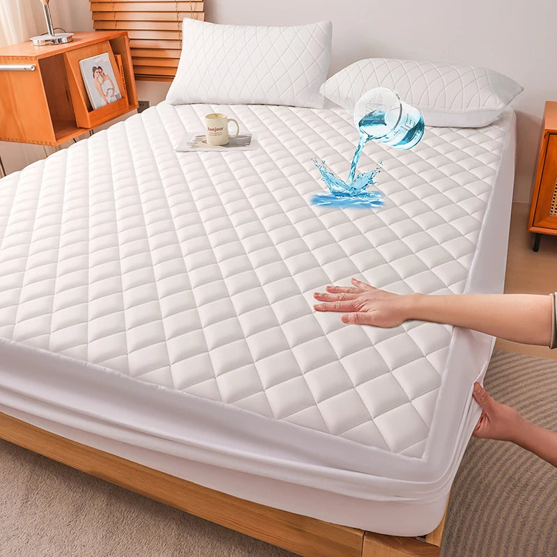 1pc 100% Waterproof Cooling Mattress Protector