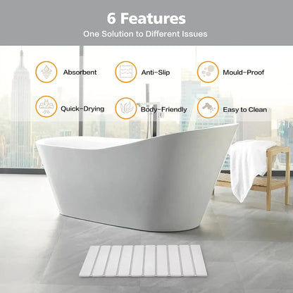 Foldable Diatomite Bath Mat